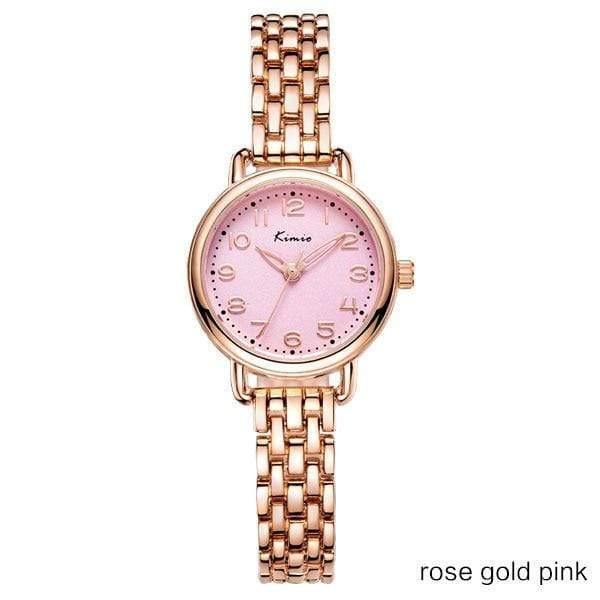 Planet Gates rose gold pink Women quartz watches dress analog watches fashion bracelet watches gold alloy case wristwatch hot girl's gift clock