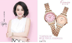 Planet Gates rose gold Women quartz watches dress analog watches fashion bracelet watches gold alloy case wristwatch hot girl's gift clock