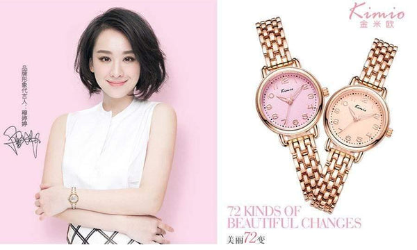 Planet Gates rose gold Women quartz watches dress analog watches fashion bracelet watches gold alloy case wristwatch hot girl's gift clock