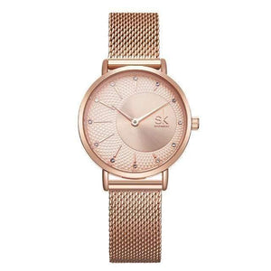 Women Watch Top Brand Luxury  Rose Gold Women Bracelet Watch For Ladies Wrist Watch Montre Femme Relogio Feminino - Planet Gates