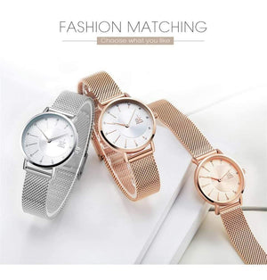 Planet Gates rose gold Women Watch Top Brand Luxury  Rose Gold Women Bracelet Watch For Ladies Wrist Watch Montre Femme Relogio Feminino