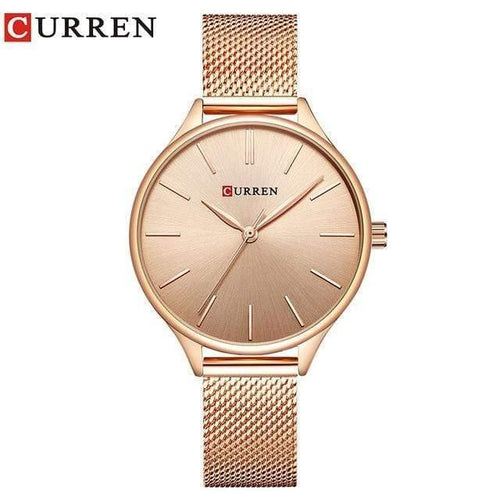 Planet Gates Rose gold Women Watches Luxury Wrist watch relogio feminino Clock for Women Milanese Steel Lady Rose Gold Quartz Ladies Watch New