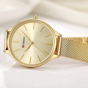 Planet Gates Rose gold Women Watches Luxury Wrist watch relogio feminino Clock for Women Milanese Steel Lady Rose Gold Quartz Ladies Watch New