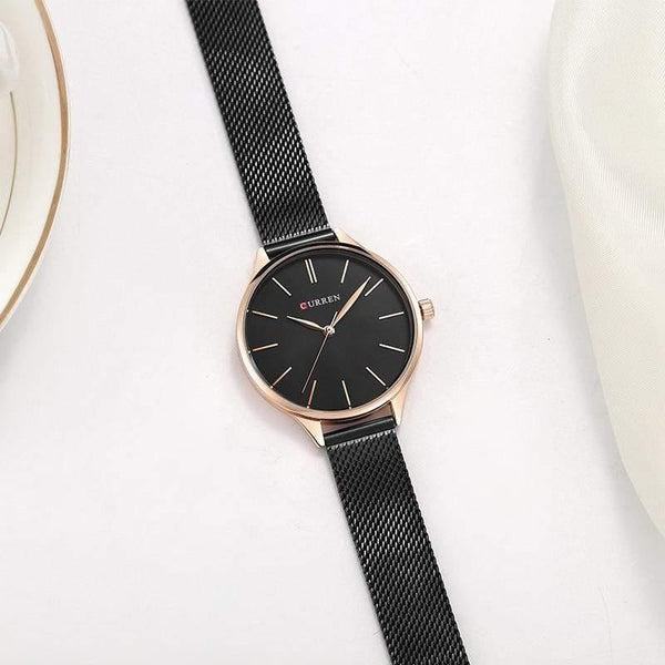 Planet Gates Rose gold Women Watches Luxury Wrist watch relogio feminino Clock for Women Milanese Steel Lady Rose Gold Quartz Ladies Watch New