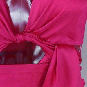 Planet Gates Rose / L Autumn Women Dress Mini Solid V Neck Sexy Dresses Solid Bodycon Elegant Long Sleeve Party Swimwear Woman Kylie Jenner Dress