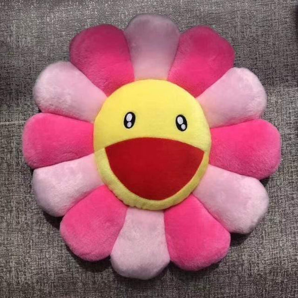 40cm-60cm Sunflower Pillow Soft Flower Stuffed Doll Kawaii Kaikai Kiki Colorful Plush Toy Cushion Gift Sunflower Cushion