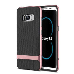 Planet Gates Rose Pink / For Galaxy S8 Phone Cases for Samsung Galaxy S8 S8 Plus Royce Series Luxury Shockproof Soft TPU+PC Back Shell Cover Capa Brands for S8