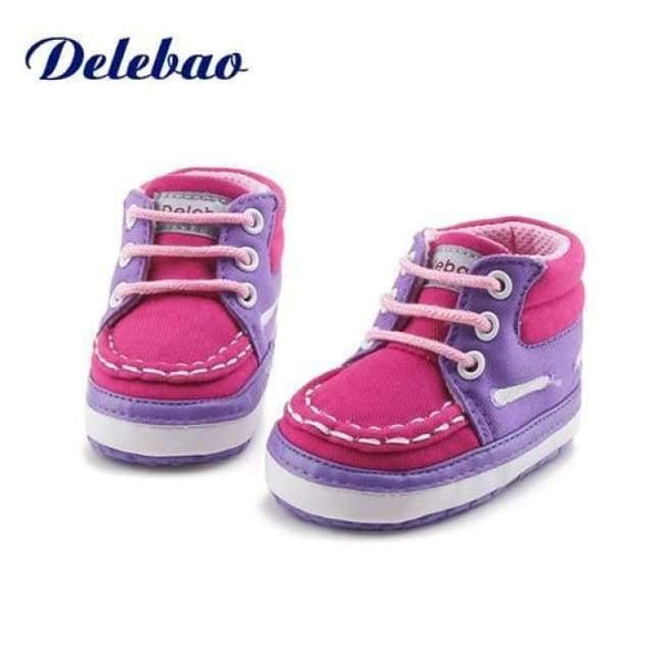 Planet Gates Rose Red / 1 Autumn Spring Frosted Texture Soft Bottom Toddler Shoes By Hand Baby Shoes Cotton Shoes Keep Warm Lace Up First Walkers