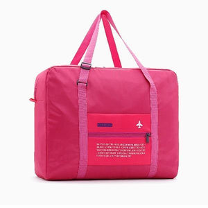 Planet Gates Rose Red 2 Waterproof Nylon Travel Bags Organizer Packing Cubes Women Men Large Capacity Folding Duffle Bag Luggage Girl holiday Bag