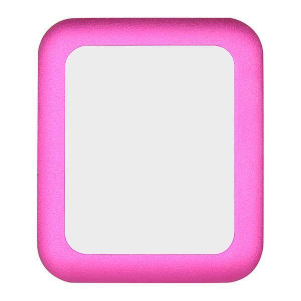 Planet Gates Rose red Black Premium Glass Film 0.2mm Tempered Glass Full Metal Protector for Smart watch Apple Watch 38mm