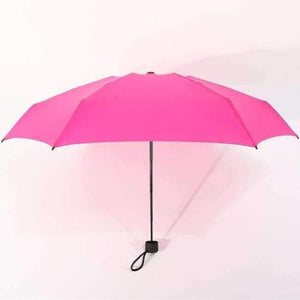 Planet Gates Rose red / China Pocket Umbrella Women UV Small Umbrellas 180g Rain Women Waterproof Men Sun Parasol Convenient Girls Travel Parapluie Kid