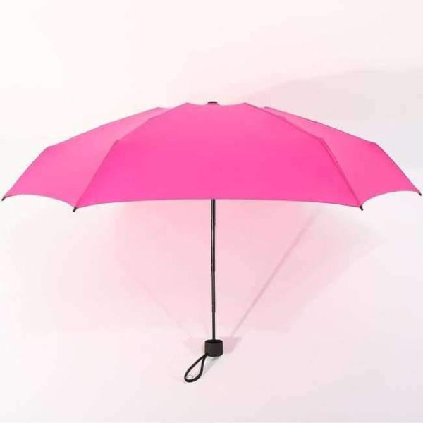 Planet Gates Rose red / China Pocket Umbrella Women UV Small Umbrellas 180g Rain Women Waterproof Men Sun Parasol Convenient Girls Travel Parapluie Kid