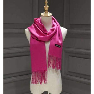 Planet Gates Rose Red Female Male Canada Wool Cashmere Scarf Pashmina Tassels Women Wrap Warm Luxury Brand Scarf Unisex Men SCARF