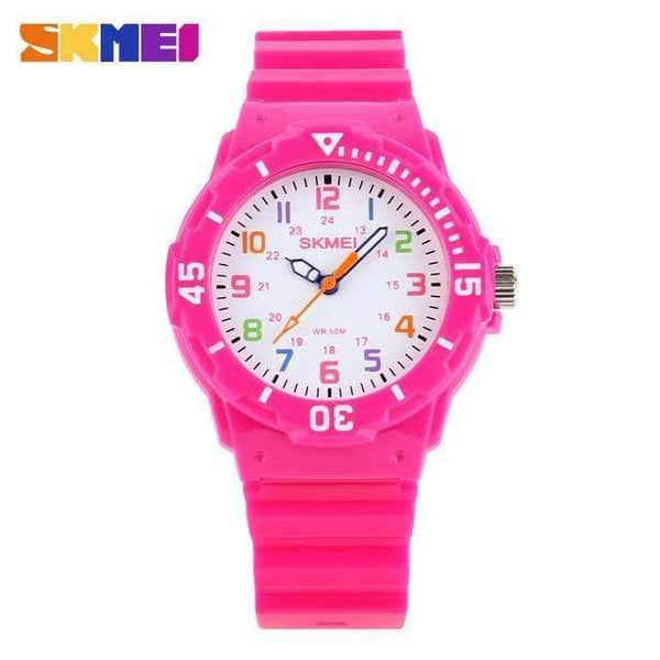Planet Gates Rose Red Kids Quartz Watches 50M Waterproof Analog Wristwatches Jelly Clock boys Hours girls Students Watch Children Clock Top Luxury