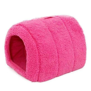 Planet Gates rose red / M Cat House and Pet Beds 5 Colors Beige and Red Purple, Khaki, Black with Paw Stripe, White with Paw Stripe