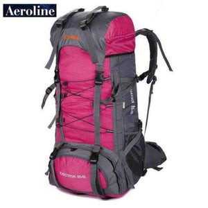 Planet Gates Rose Red / Other Bag Outdoor Travel Sport Backpack Hiking Mountaineering Bag Waterproof knapsack Free Shipping 85+5L