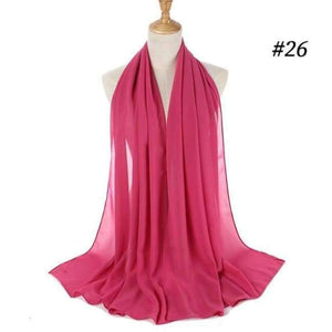 Planet Gates Rose Red Plain bubble chiffon scarf hijab wrap printe solid color shawls headband muslim hijabs scarves/scarf 47 colors