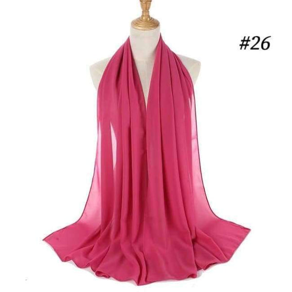 Planet Gates Rose Red Popular Malaysia style women plain bubble chiffon scarf hijab wrap solid color shawls headband muslim hijabs scarves/scarf
