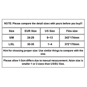 Planet Gates Rose red white / S Adjustable Children Kids Super-soft Snorkeling Swimming Fins Long Flippers Comfortable Diving Training Equipment New