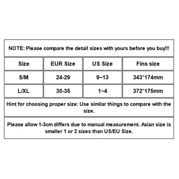 Planet Gates Rose red white / S Adjustable Children Kids Super-soft Snorkeling Swimming Fins Long Flippers Comfortable Diving Training Equipment New