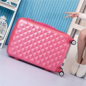 Planet Gates rose single / 20" Luggage Set with Handbag,Women Travel Suitcase Bag with Cosmetic Bag,20"22"24"26"28"inch Wheel Trolley Case