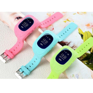 Planet Gates Rose Watch Sports Kids Smartwatches Bluetooth GPS Digital Smart Wrist Watch For Girls Boys SOS Dial Call Alarm