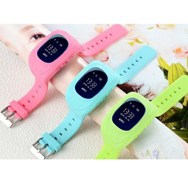 Planet Gates Rose Watch Sports Kids Smartwatches Bluetooth GPS Digital Smart Wrist Watch For Girls Boys SOS Dial Call Alarm