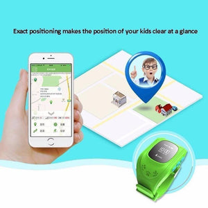 Planet Gates Rose Watch Sports Kids Smartwatches Bluetooth GPS Digital Smart Wrist Watch For Girls Boys SOS Dial Call Alarm