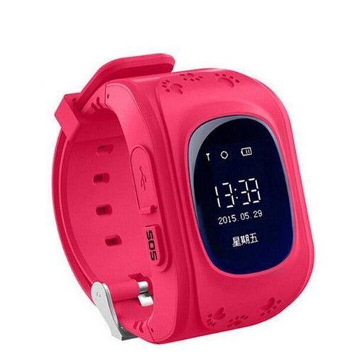 Planet Gates Rose Watch Sports Kids Smartwatches Bluetooth GPS Digital Smart Wrist Watch For Girls Boys SOS Dial Call Alarm