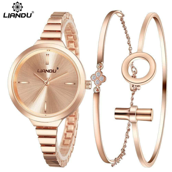 Planet Gates Rose Watch Women Rose Gold Bracelet Watch Luxury Jewelry Ladies Female Girl Casual Quartz Wristwatches relogio feminino