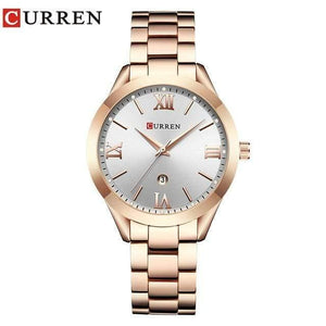 Planet Gates rose white Watch Women Watches Ladies 9007 Steel Women's Bracelet Watches Female Clock Relogio Feminino Montre Femme