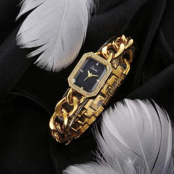 Planet Gates rose Women Watch Luxury Fashion Quartz-watch Women Casual Chain Bracelet Wristwatches Reloj Mujer Montre Femme