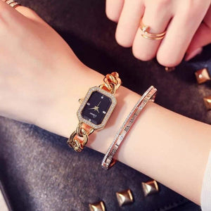 Planet Gates rose Women Watch Luxury Fashion Quartz-watch Women Casual Chain Bracelet Wristwatches Reloj Mujer Montre Femme