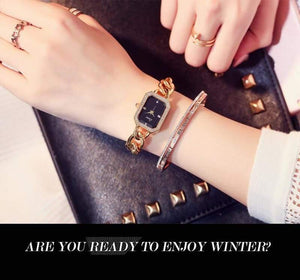 Planet Gates rose Women Watch Luxury Fashion Quartz-watch Women Casual Chain Bracelet Wristwatches Reloj Mujer Montre Femme