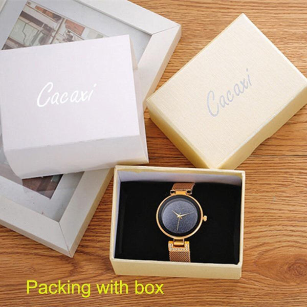 Women Watch Luxury Fashion Quartz-watch Women Casual Chain Bracelet Wristwatches Reloj Mujer Montre Femme - Planet Gates