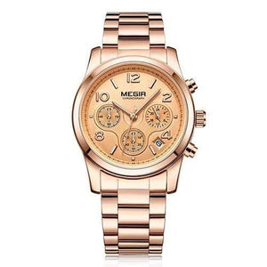 Planet Gates Rose Women Watches Relogio Feminino Fashion Sport Ladies Lovers Watch Clock Top Brand Chronograph Wristwatch 2057