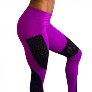 Planet Gates Rose / XXL Fitness Women Trousers Patchwork Leggings Push Up Leggins Skinny High Waist Elastic Workout Pants Leggins