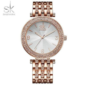 Planet Gates rosegold 02 Women Watch Brands Crystal Sliver Sexy Diamond Design Bracelet Watches Ladies Crystal Watches Relogio Feminino