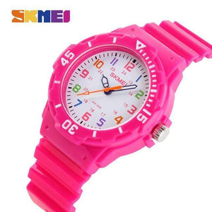 Planet Gates Rosered Casual Kids Watches 5bar Waterproof Quartz Wristwatches Jelly Kids Clock Children Watch montre enfant 1043