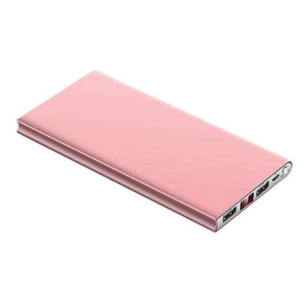 Planet Gates Rosy red 20000mah Power Bank External Battery 2 USB LED Display Powerbank Mobile phone Charger for Xiaomi for iphone X 6 8 7