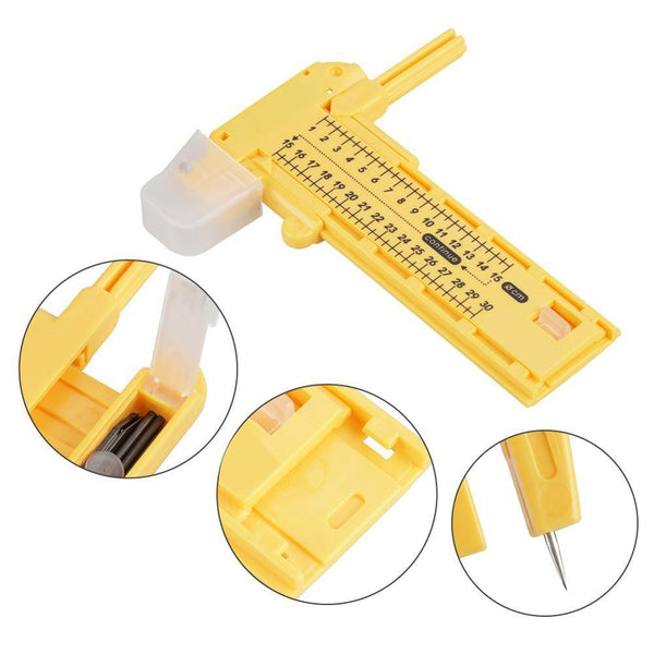 Planet Gates Rotary Compass Circle Cutter Paper Cardboard Rubber Leather Art Craft Tool Round Circle Knife Heat Shrink Film Cutting Tool