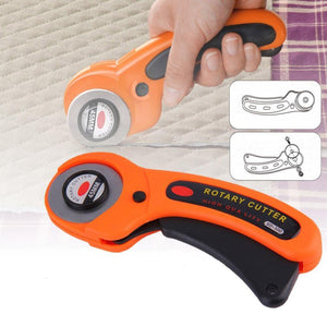 Planet Gates Rotary Cutter DIY Arts Crafts Cutting Cloth Tool Patchwork Roller Wheel Round Knife Sewing Accessories Leather Paper Fabric