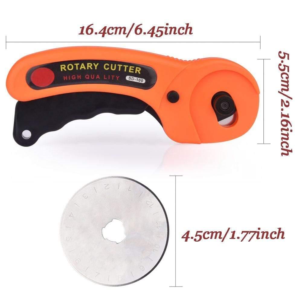 Planet Gates Rotary Cutter DIY Arts Crafts Cutting Cloth Tool Patchwork Roller Wheel Round Knife Sewing Accessories Leather Paper Fabric
