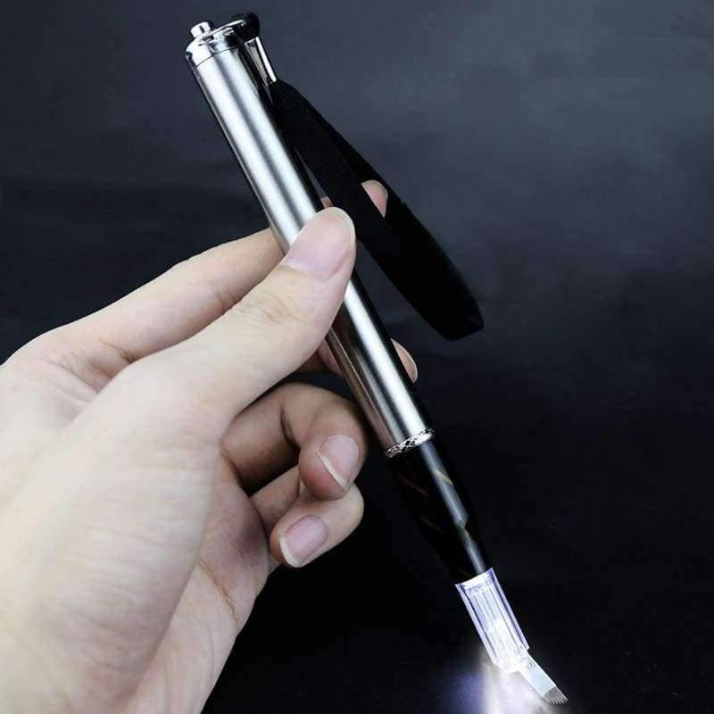 Planet Gates Rotary Tattoo Machine Microblading Pen With Led Light Manual Tattoos Needles Eyebrow Makeup Artist Tools Tatoo