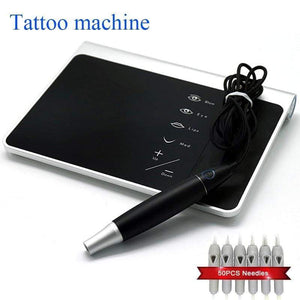 Planet Gates Rotary Tattoo Machine Pen Kit Semi-Permanent Makeup Machine Eyebrow Charme Princess Machine  with Cartridges 1/3/5/7R