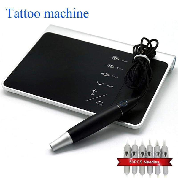 Planet Gates Rotary Tattoo Machine Pen Kit Semi-Permanent Makeup Machine Eyebrow Charme Princess Machine  with Cartridges 1/3/5/7R