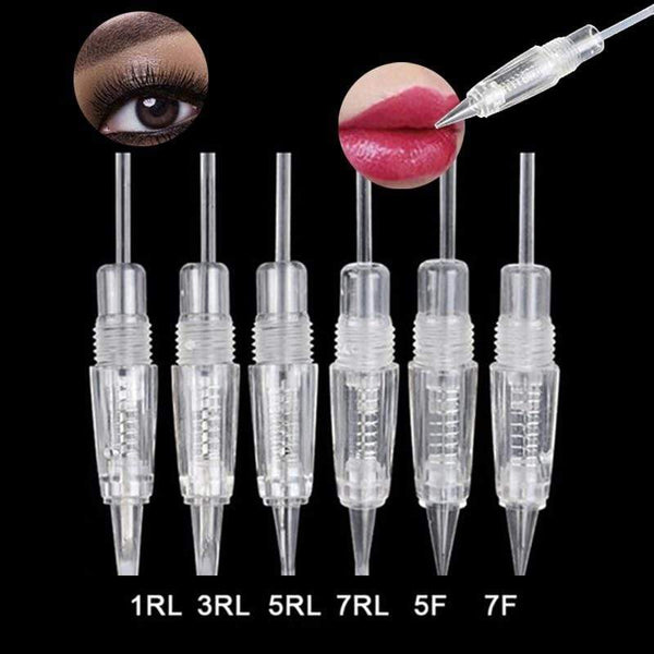 Planet Gates Rotary Tattoo Machine Pen Kit Semi-Permanent Makeup Machine Eyebrow Charme Princess Machine  with Cartridges 1/3/5/7R