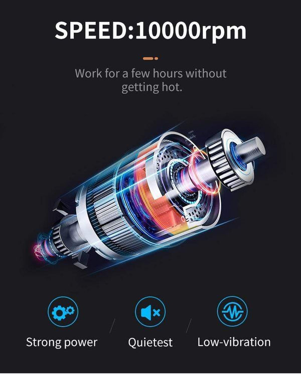 Planet Gates Rotary Tattoo Machine Pen Powerful Durable Motor Silent RCA Jack for Shading and Liner 10000 r/min High Speed Tattoo Supply PMU