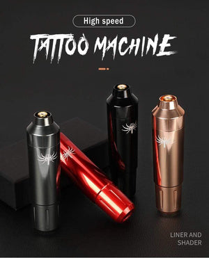 Planet Gates Rotary Tattoo Machine Pen Powerful Durable Motor Silent RCA Jack for Shading and Liner 10000 r/min High Speed Tattoo Supply PMU