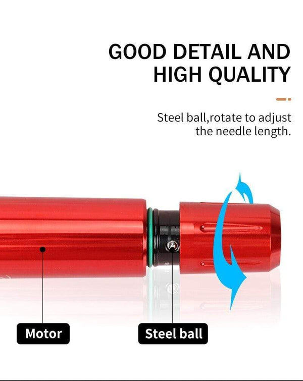 Planet Gates Rotary Tattoo Machine Pen Powerful Durable Motor Silent RCA Jack for Shading and Liner 10000 r/min High Speed Tattoo Supply PMU